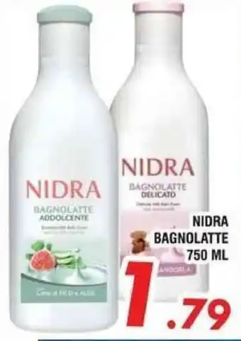 Nidra Bagnolatte 750 ml