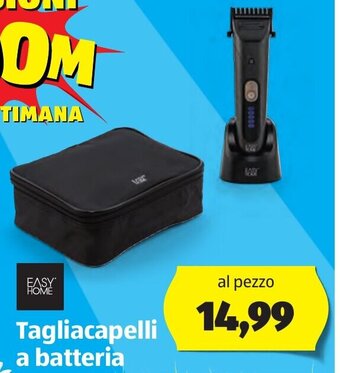 ALDI Easy Home Tagliacapelli a batteria offerta