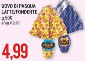 Hardis Uovo di Pasqua Latte/Fondente g.500 offerta