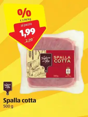 ALDI il Tagliere del Re Spalla cotta 500 g offerta