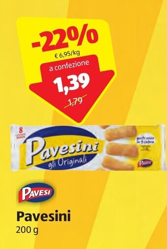 ALDI Pavesi Pavesini 200 g offerta