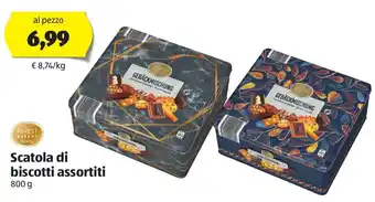 ALDI Finest Bakery Scatola di biscotti assortiti 800 g offerta