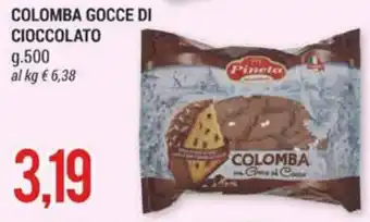 Hardis Colomba Gocce Di Cioccolato g.500 offerta