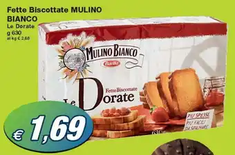 Mulino Bianco Fette Biscottate 630g