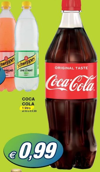 Prix Quality Coca Cola 1 litro offerta