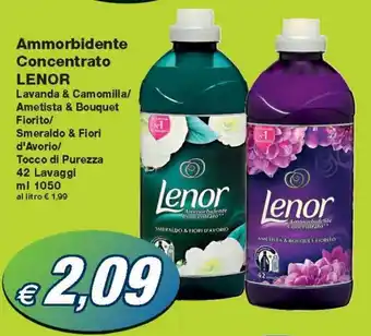 Prix Quality lenor Ammorbidente Concentrato 1050 ml offerta