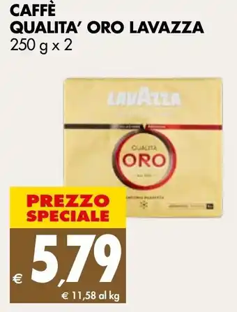 Caffe Qualita' Oro Lavazza 250g x 2