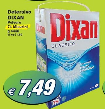 Prix Quality Dixan Detersivo 74 Misurini 4440 g offerta