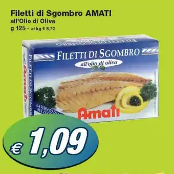 Prix Quality Amati Filetti di Sgombro 125g offerta