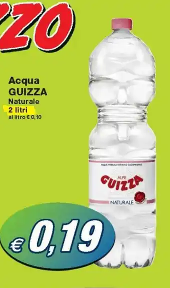 Prix Quality Guizza Acqua 2 litri offerta