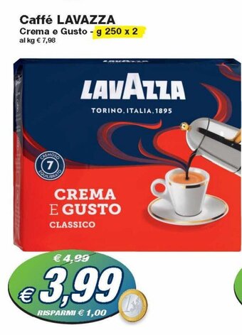Prix Quality Lavazza Caffè 250g x 2 offerta