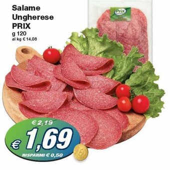 Prix Quality Prix Salame Ungherese 120g offerta