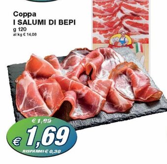 Prix Quality I Salumi di Bepi Coppa 120g offerta