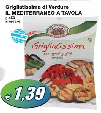 Prix Quality Il Mediterraneo o Tavola Grigliatissima di Verdure 450g offerta
