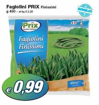 Prix Quality Prix Fagiolini 450g offerta