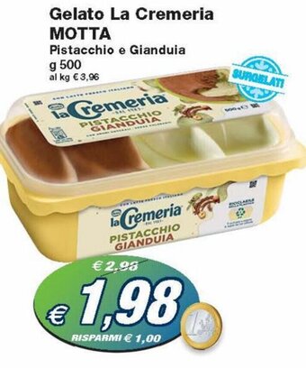 Prix Quality Motta Gelato La Cremeria 500g offerta