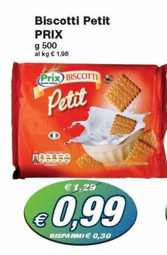 Prix Quality Prix Biscotti Petit 500g offerta