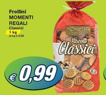 Prix Quality Momenti Regali Frollini 1kg offerta
