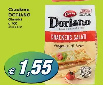 Prix Quality Doriano Crackers 700g offerta