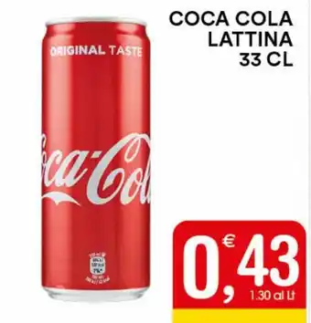 Gecop Coca Cola Lattina 33cl offerta