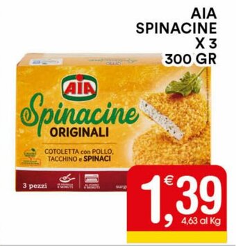 Gecop Aia Spinacine x 3 300 gr offerta