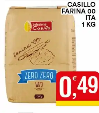 Gecop Casillo farina 00 ITA 1kg offerta