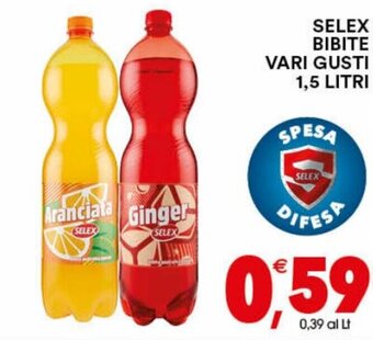 Selex Bibite Vari Gusti 1,5 litri