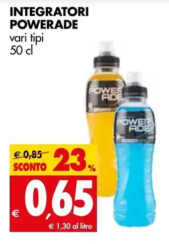 Tigros Integratori Powerade 50cl offerta