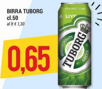 Hardis Birra Tuborg cl.50 offerta