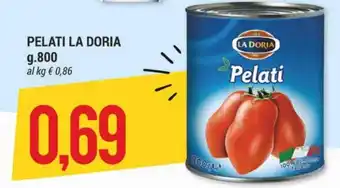 Hardis La Doria Pelati g.800 offerta