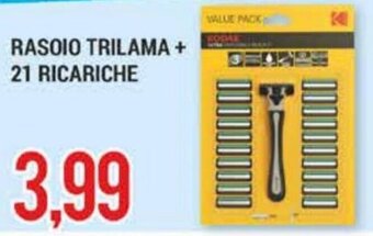 Rasoio Trilama + 21 Ricariche