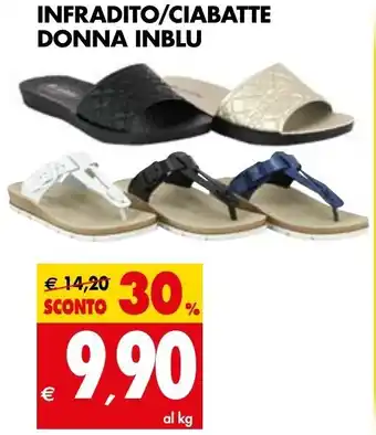 Tigros Infradito/Ciabatte Donna Inblu offerta