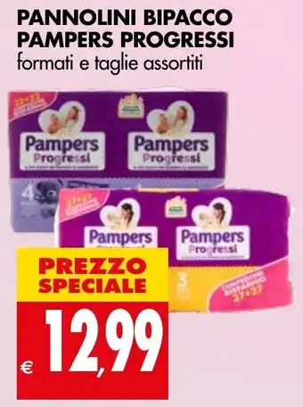 Tigros Pannolini Bipacco Pampers Progressi offerta