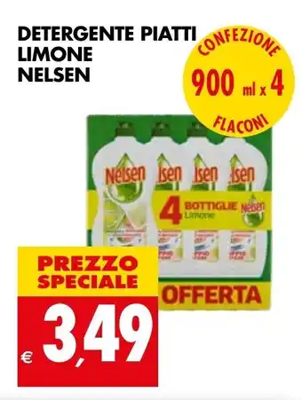 Tigros Detergente Piatti Limone Nelsen offerta