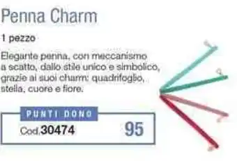 Penna Charm 1 pezzo