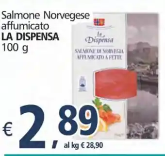 Alter Discount La Dispensa Salmone Norvegese affumicato 100g offerta