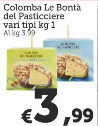 Le Bontà Colomba del Pasticciere vari tipi kg 1