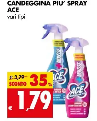 Tigros Candeggina Piu' Spray Ace offerta