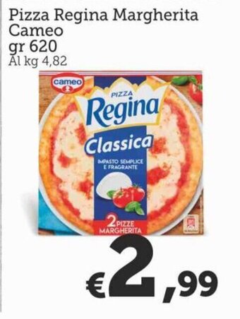 Cameo Pizza Regina Margherita gr 620