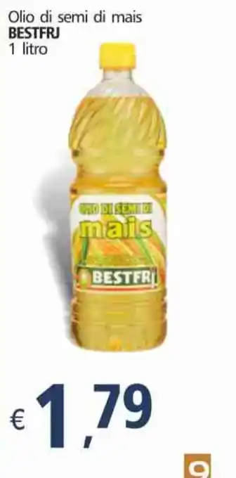 Bestfrj Olio di semi di mais 1 litro