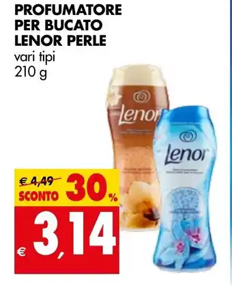 Tigros Profumatore Per Bucato Lenor Perle 210g offerta