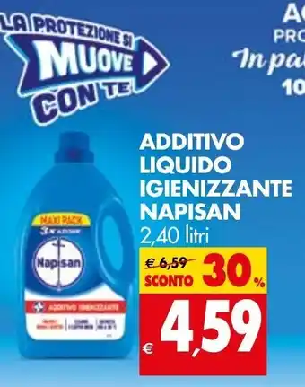 Tigros Additivo Liquido Igienizzante Napisan 2,40L offerta