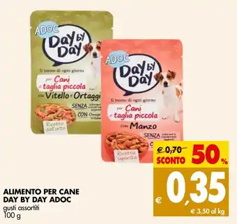 Tigros Alimento Per Cane Day By Day ADOC 100g offerta