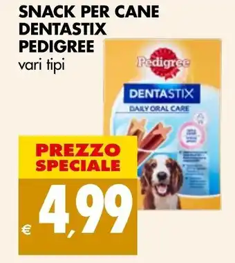 Tigros Snack Per Cane Dentastix Pedigree offerta
