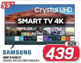 Telitaly Samsung Smart TV 4K UHD 55" offerta