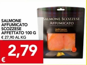 TuoDi Salmone Affumicato Scozzese Affettato 100 g offerta