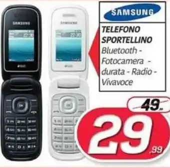 Telitaly Samsung Telefono Sportellino offerta