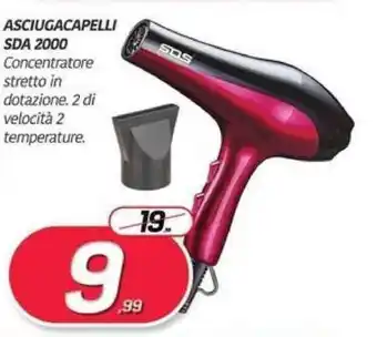 Telitaly Asciugacapelli SDA 2000 offerta