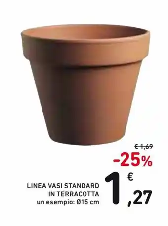 Spazio Conad Linea Vasi Standard in Terracotta offerta