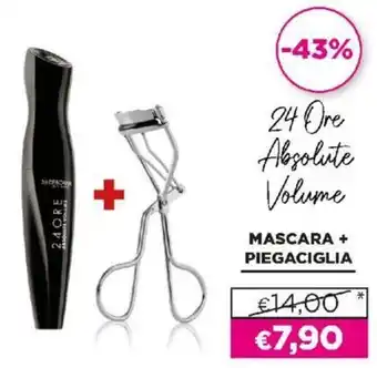 Acqua & Sapone 24Ore Mascara + Piegaciglia offerta
